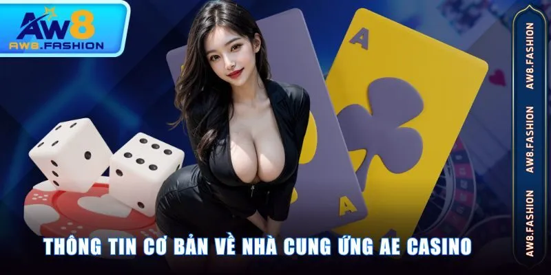 Thông tin cơ bản về nhà cung ứng AE Casino