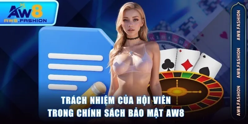 Trách nhiệm của hội viên trong chính sách bảo mật AW8